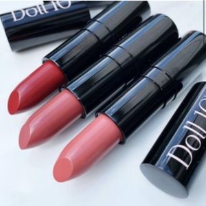 Doll 10 Lipstick Set of 3 Kisses & Compliments, Enticing, Charmed & Tempted